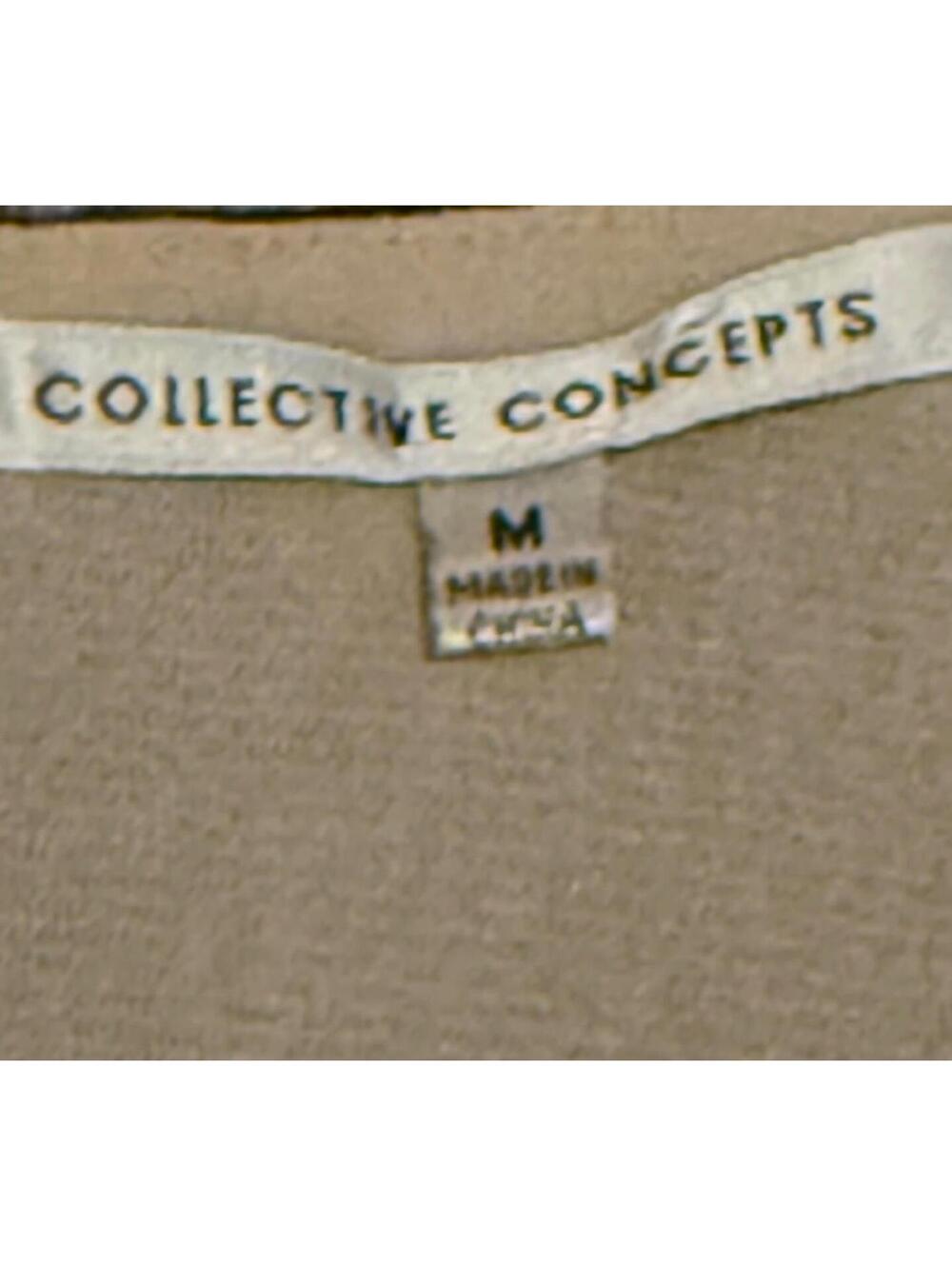 Black Lace Long Sleeve Mini Dress Collective Concepts Size M Chic - Picture 3 of 5